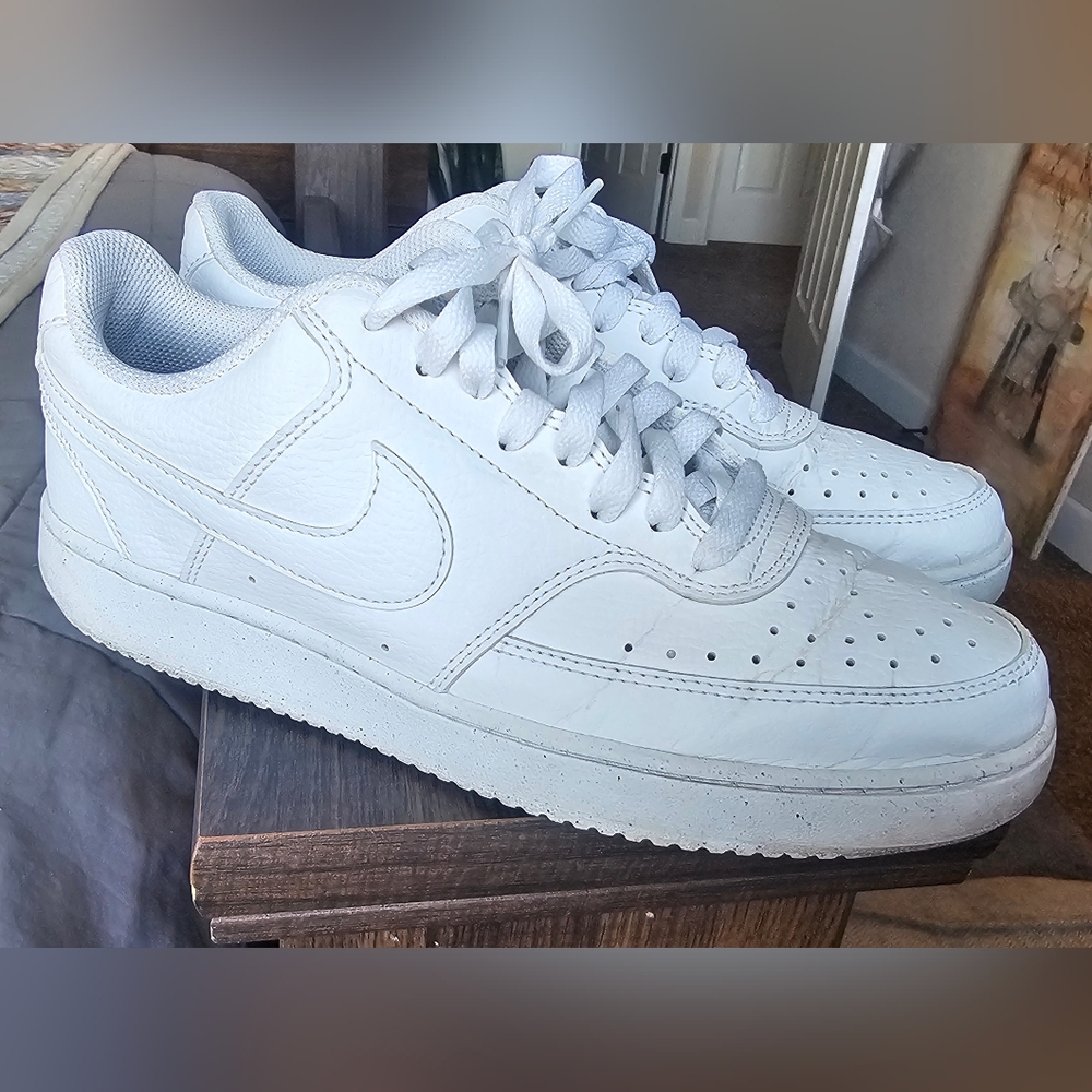 Nike Women's All-White Sneakers